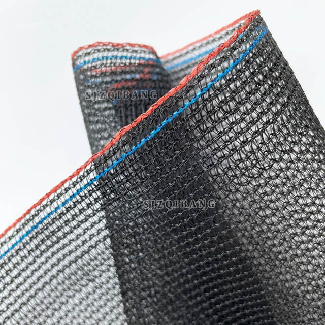 Horticulture UV Protection Black HDPE Shade Net Cloth