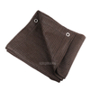 Balcony Privacy PE Brown Shade Sail With Grommets