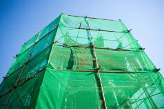 green net for construction