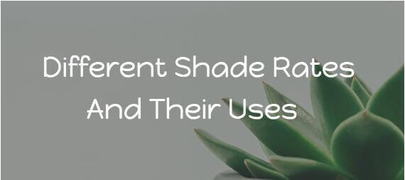 shade rate